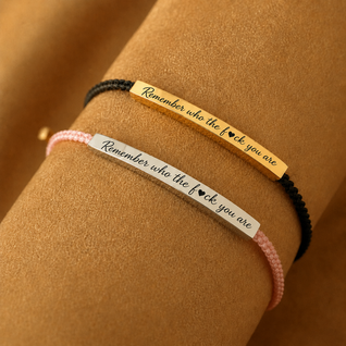 Remember Who The Fuck You Are Armbånd